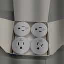 EIGHTREE Smart Plug, WiFi Outlet Works with Alexa & Google Home, Smart Home Socket with Remote Control & Timer Function, 2.4GHz WiFi Only, 4 Packs