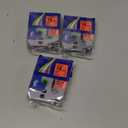 18mm 0.7 Black on Red Laminated Tape Compatible for Brother P Touch Label Maker Tape TZe-441 TZe 441 Tze441 Tz441 Tape for PT D400 D600 D610 P710BT, 3/4 Inch x 26.2 Feet, 3-Pack