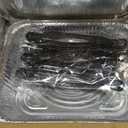 Alpha Living 12-Pack Disposable Chafing Dish Buffet Set with Fuel Cans
