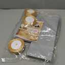 COTOPHER 5x5x5 Inches Gift Boxes 35 Pcs PET Material Cupcake Boxes Plastic Gift Boxes with Lids, Party Favor Boxes for Wedding Favors Baby Shower