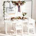 Over The Table Rod Stand with Clamps Adjustable Length Black Table Arch 28"-69" Tall 30"-98" Length Arch Hanging, for Wedding Birthday Party Halloween Christmas Party