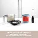 Ninja Creami Pints and Lids - 4 Pack Ninja Creami Pints, 16 oz Ninja Creami Containers, Creami Pint Containers Compatible with Ninja NC299AMZ & NC300 Series Ice Cream Maker - Tight Sealing & Anti-Slip