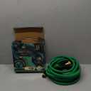 Garden Hose, NON-EXPANDABLE Garden Hose, Super Light Weight Hose, No Burst, 3/4 inch Solid Brass Connectors, 25 Ft, Grassy Green