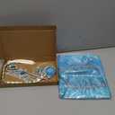 Elsa Dress Princess Costume for Girls Halloween Cosplay Princess Dress Up Luxury Birthday Outfit for Toddler Kids (3T)