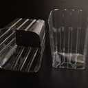 Clear Plastic Liners Inserts for Wood Boxes and Planters (2.75x 3.75)(Sell in Pack of 12) (to fit Square 4" Planter) (L040404)