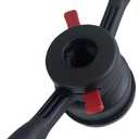 RebarTech (40 x 4mm) Wheel Balancer Quick Wing Hub Nut Set for Tire Balancing Machine, Quick-Release Tool, Shaft Diameter 40mm, Pitch 4mm