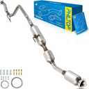 PHILTOP High Flow Catalytic Converter Compatible with Toyota Yaris 1.5L 2007 2008 2009 2010 Catalytic Converter Kit for 52581, 21285, 47836, 93213, 1741021680, 49470 (EPA Compliant)