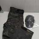 ZAPT Combat Pants Men's Airsoft Paintball Tactical Pants with Knee Pads Hunting Camouflage Military Trousers (Large)