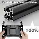Upgrade License Plate Relocation Bracket for Harley-Davidson | Limited edition | Fits 1986-2025 Harley Softail/Touring | Dark night Black Aluminum | Rear Lower Position | Custom Style