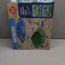 Turtle Sandbox with Lid and Adjustable Umbrella, Large Square Sand Box with 6 Molds & 4 Shovels, Outdoor Beach Toys for Toddlers Ages 3+