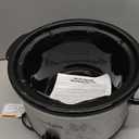 Crock-Pot 4.5 Quarts Manual Design Series Slow Cooker with 3 Manual Heat Settings Cooks Meals for 4 Plus People with Removable Stoneware Bowl, Silver