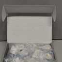 Amerdeco 25 Pack 1-1/4 inch Kitchen Cabinet Knobs Champagne Bronze Bedroom Dresser Gold Round Drawer Knobs Single Hole Cabinet Pulls