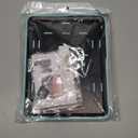 for iPad Air 11 Inch Case M2 (2024), 10.9 Inch Pink/Gray Slim Heavy Duty Shockproof Rugged Protective Case with Pencil Holder