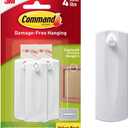 Command Sticky Nail Sawtooth Picture Hangers, 3-Pack, Damage-Free Wall Hanging, Holds 5 lbs Each, No-Tools Adhesive for Sawtooth Frames, Canvas Art and Home Decor, Removable with No Wall Damage (3 Medium Hooks, Black)