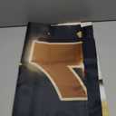 HAMIGAR 6x4ft Happy 14th Birthday Banner Backdrop - 14 Years Old Birthday Decorations Party Supplies for Girls Boys - Black Gold