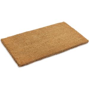Kempf 1" Thick Natural Woven Coco Coir Doormat, 36" x 60", Heavy-Duty Coconut Fiber Scraper Mat for Front Door, Entryway & Porch