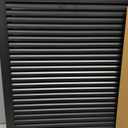 22"x22" Gable Vent Aluminum Alloy High-Airflow Vent for House & Shed, Rustproof Metal Mesh Blocks Small Animals, Waterproof & Anti-Condensation, Opening 20"x20" Black