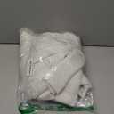 MIULEE Natural White Linen Curtains 84 Inch Long for Bedroom Living Room, Soft Thick Linen Textured Window Drapes Semi Sheer Light Filtering Rod Pocket Back Tab Neutral Farmhouse Cream Ivory 2 Panels