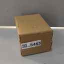 Cotton Swab Holder, Round Cotton Pads Balls Qtip Holder Dispenser with Lid, 2 Compartments Qtips Holder, Tampoms Period Box Bathroom Organizers Storage Bin Floss Dispenser Vanity Cosmetics, White (Oval-Gravel White)