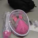 QingSong Full Face Snorkel Mask for Adults, Snorkeling Gear with Camera Mount, 180 Degree Panoramic View Snorkel Set Anti-Fog Anti-Leak