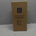 LongBay Men's Memory Foam Diabetic Slippers Comfy Warm Plush Fleece Arthritis Edema Swollen House Shoes (12, Black) | Slippers