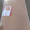 VIZ-PRO Large Cork Bulletin Board, 72 X 48 Inches, Wall-Mounted Corkboard with Silver Aluminium Frame for School, Office, and Home 6' X 4'
