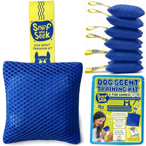 Race&Herd Original Dog Scent Training Kit, Scent Work Training Kit for Dogs - Nosework for Dog Mental Stimulation Agility Training Equipment for Dogs, Brain Games Smell Training Kit for Loss of Smell