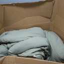 WRENSONGE King Size Comforter Set- 7 Pieces Soft Sage Green Bed in a Bag King with Fitted Sheet, Flat Sheet, 2 Pillow Shams, and 2 Pillowcases- Warm Bed Set for All Season