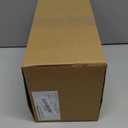 2 Pack Bathroom Sink Faucets 2/3 Hole,Brushed Nickel Dual Handles 4 inch Plastic Plating Over Bathroom Faucet with Pop-up Drain and 2 Supply Hoses for Apartment Rvs Sink Vanity