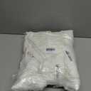 NICETOWN White Sheer Linen Curtains for Living Room, Rod Pocket & Back Tab Sweep to Floor Window Treatments Semi Sheer Drapes Privacy for Patio Door/Hall, 2 Panels, W52 x L95