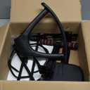 Kid's Bike seat Rear Child Carrier Bike Chair for Bicycle Kids seat for Children 2~4 Years,Weight 55 lbs (rear mounted black)