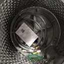 BLACK+DECKER 3.0 Cu. Ft. Portable Washer, 26.5 lb. Capacity Washing Machine, 6 Cycles, Quick Connect Sink Adapter and Drain Hose Included, Transparent Lid & LED Display, BPW30MW, White