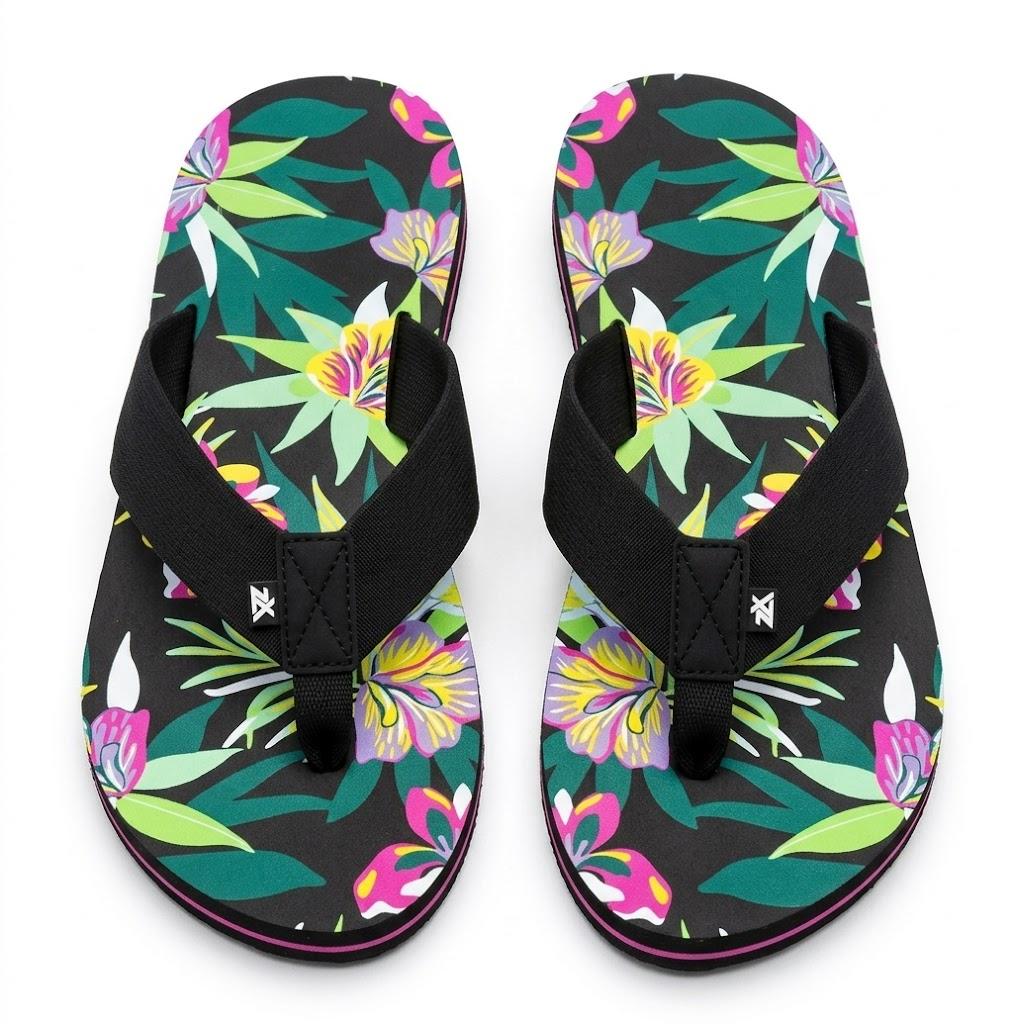 Zeroxposur Women's Flip-Flops, Outdoor Footwear, Carmine, Size 11