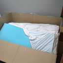 Twin Mattress Topper, Cooling Gel-Infused, CertiPUR-US Certified, 2 Inches, Blue