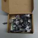 LISEN 2 Pack Magnetic Phone Holder for Your Car Magnet for Phone Car Mount Vent 6 Military Magnets Vent Cell Phone Holder Mount for Car Plate Fit All, Gifts for Women Men, Car Accessories (Black)