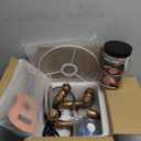 Vintage Industrial Robot Guitar Table Lamp with Bulb - Remote Control,Timer,Dimmable - Cool Gifts for Music Lovers,Men,& Musicians - Steampunk & Retro Style Bronze