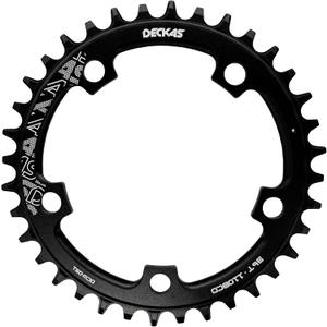 Round Chainring 110BCD 44T Narrow Wide Chainring for 7 to 12 Speed Chains