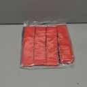 Leehoom 4 Pack Luggage Straps Set, Adjustable Suitcase Belts TSA Approved Silicone Luggage Tags Travel Suitcase Tags with Name ID Card - RED