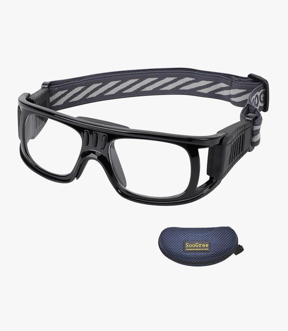 N/A" Sports Goggles Glasses Men Racquetball Basketball Football Eyewear Protective Glasses Shock Collision Lens Replaceable
