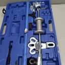9-Way Slide Hammer Puller Set, Front Wheel Hub Bearing Remover & Rear Wheel Axle Hub Dent Shaft Puller Tool Kit Wheel Bearing Removal Tool(Blue)