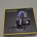 A36 Gaming Headset with Microphone for Pc, Xbox One Series X/s, Ps4, Ps5, Switch, Stereo Wired Noise Cancelling Over-Ear Headphones with Mic for Computer, Laptop, Mac, Nintendo, Gamer (Blue)