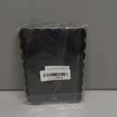 Mingting Magnetic Picture Frame, 10 Pack Magnetic Frame Reusable, Magnetic Photo Frames for Refrigerator 4x6 With Wavy Border, Refrigerator Magnets for Pictures Suitable Home, School, Office (Black)