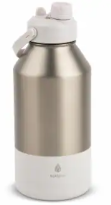 Manna Ranger Dual Insulated Stainless Steel Bottle - 64 Oz - Stone Harbor