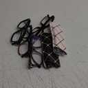 CHOFILORD 6 Pack Fashion Reading Glasses for Women Men Blue Light Blocking Oversized Square Readers with Spring Hinge (6 Pack Mix, 2.75)