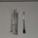 Winco 12-Piece Toulouse Dinner Knife Set, 18-0 Extra Heavy Weight Stainless Steel,Silver