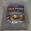 Medium Lava Rock 5LBS, 1' - 2' Natural Volcanic Stones Use in Fireplace, Fire Pit or Bowl Rocks for Indoor Outdoor Natural Gas Propane Fires and Decorative Landscaping-Black
