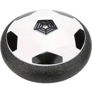 Floating Soccer Ball, Light Up Football, Toy with LED Battery Powered Design, Tool with Sturdy Build, Play Supply, Interactive Organizer for Kids Boys Girls Preschoolers Children Teen Birthday