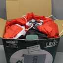 12FT Long Christmas Inflatables Santa Sea Fishing on Giant Boat, Christmas Decoration Outdoor Huge Blow Up Yard Decorations Large Blowups with LED Lights for Xmas New Year Holiday Party