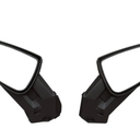 Windshield-Mount Mirrors designed for Ski-Doo snowmobiles, specifically compatible with models on the REV Gen4 and Gen5 platforms.