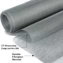 Windows Screen and Screen Door Replacement, 48"x118" Durable Fiberglass Screen Mesh- Window Screen & Sliding Screen Door Repair for Patio and Windows, Tooltriz